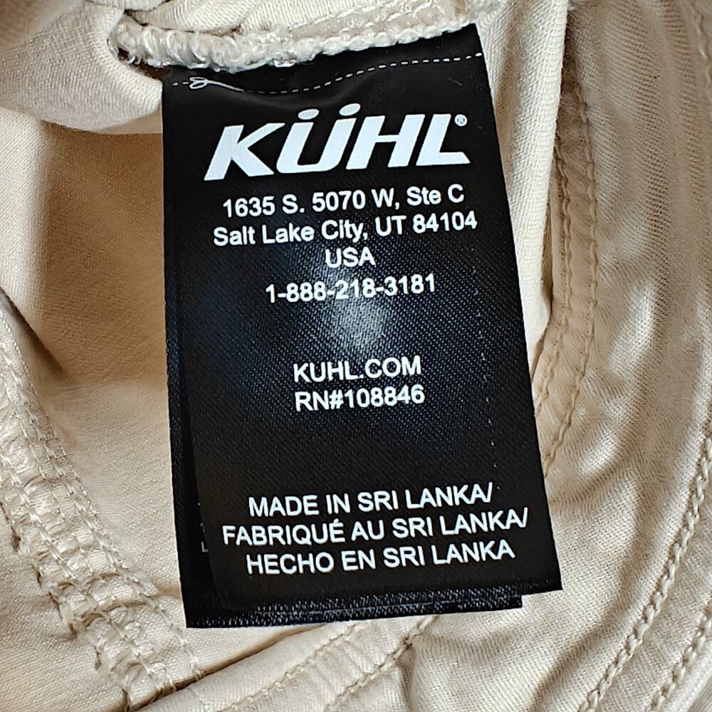 Kuhl Kultivatr Jacket Women's Medium Cream Stretch Twill Long Sleeve Pockets - Picture 9 of 11